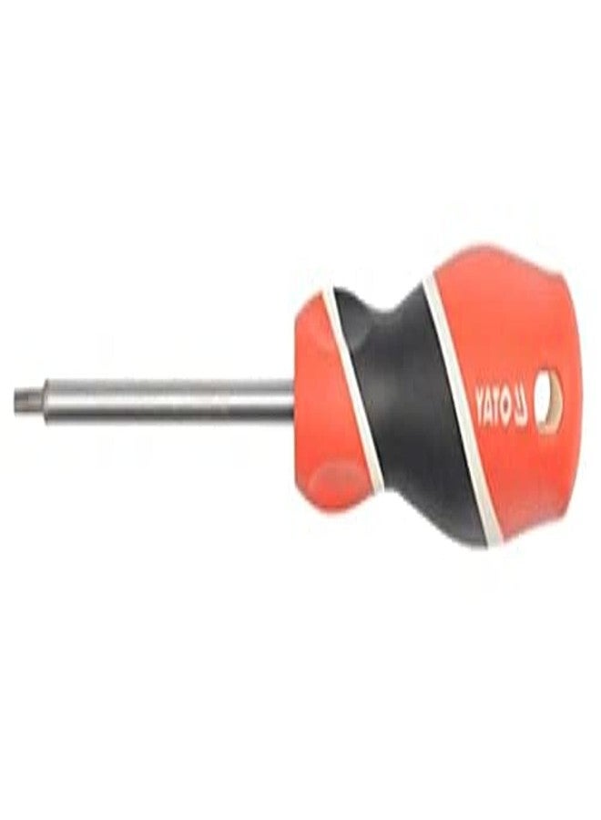 Yato T10 Torx Screwdriver, 100mm, Steel, 1 Piece, Auto Repair, Construction, Home Use - Image 1